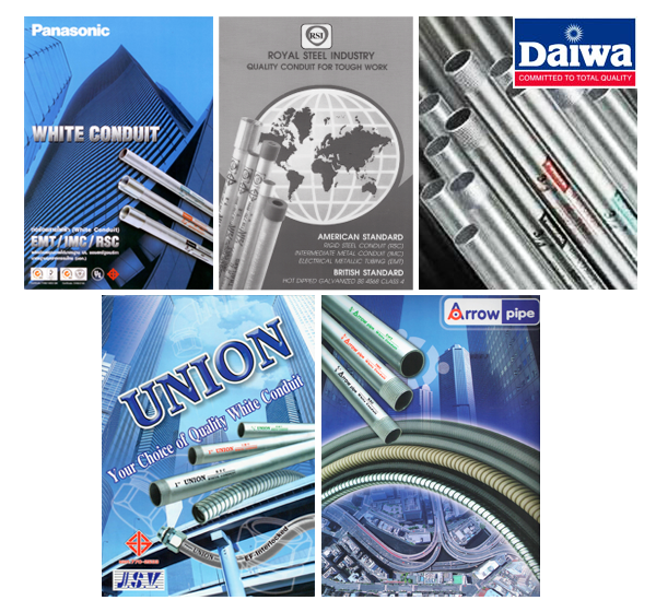 RSI, Daiwa, UNION, Panasonic, Arrow